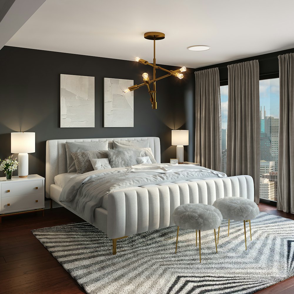 Bright bedroom